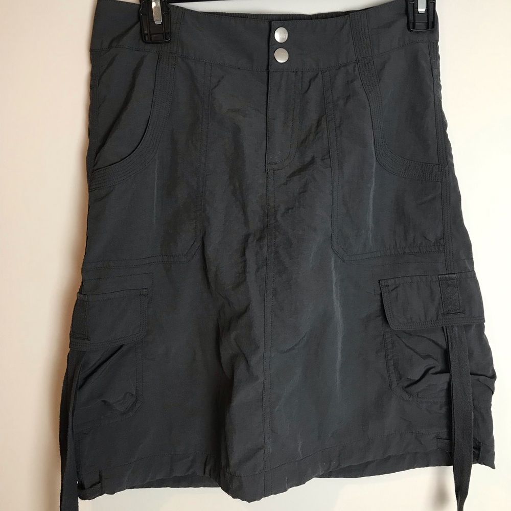 Lucy Activewear, Charcoal Gray Cargo Skirt Size XS